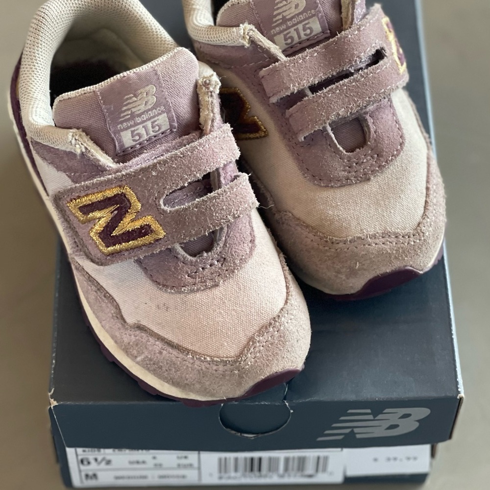 New Balance Girls’ Shoes, Purple, Size 6 1/2